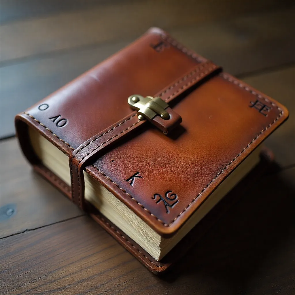 Workspace with bookbinding tools and materials ready for consultation